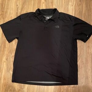 The North Face Snap Short Sleeve Polo Men’s XL Black